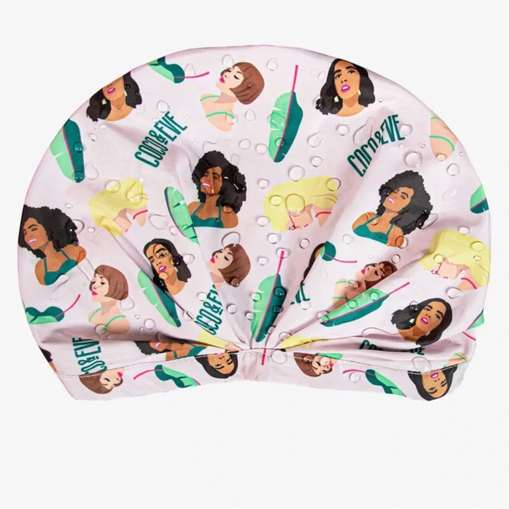 Coco & Eve moisture boost shower cap